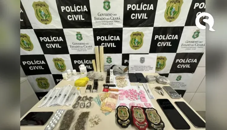 Oito pessoas são presas por tráfico de drogas na Região Norte do Ceará