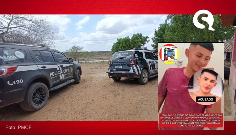 PC-CE cumpre mandado de prisão contra autor de estupro de vulnerável em Cariré