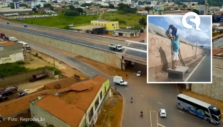 Viaduto cria ‘muralha’ dividindo cidade no Ceará, e moradores improvisam escadas para atravessar via