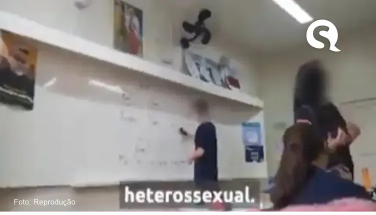Professora é demitida após ser filmada explicando linguagem neutra para alunos