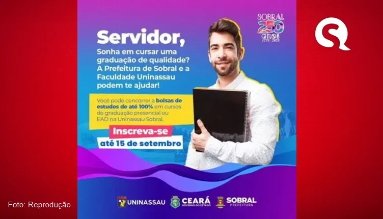 Prefeitura de Sobral e Uninassau oferecem cursos de graduação para servidores municipais