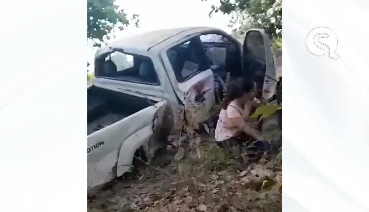 Criminosos furtam caminhonete de agência de turismo e se envolvem em acidente grave em Jijoca de Jericoacoara