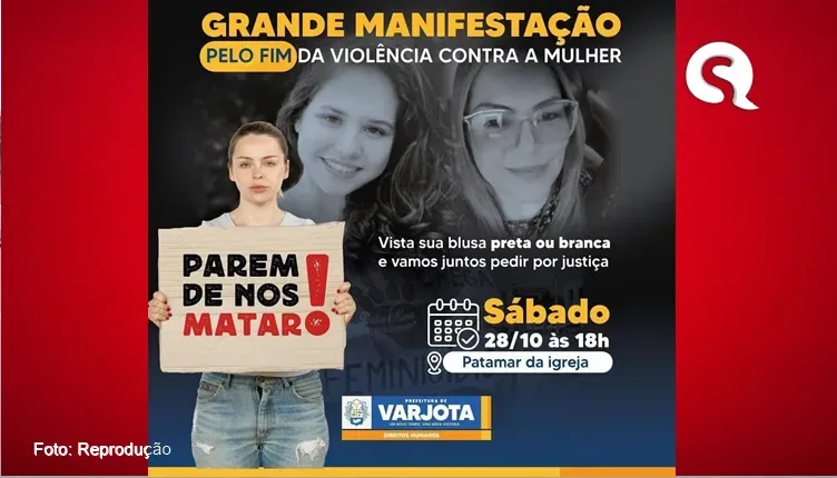 Mulheres de Varjota farão ato contra feminicídios