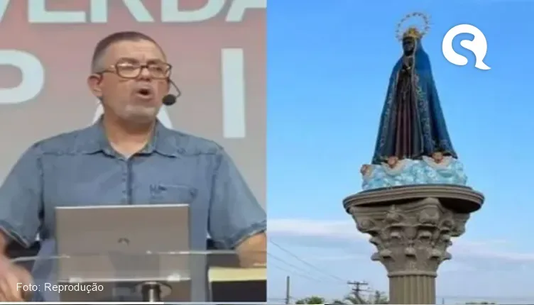 Pastor chama Nossa Senhora Aparecida de “Satanás de azul”; em São Paulo