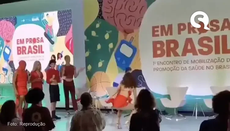 Dança erótica em evento de Ministério da Saúde gera revolta na web: “bate c*”