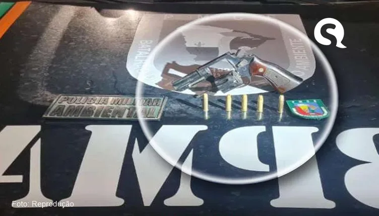 Irmãos são conduzidos por porte ilegal de arma após abordagem da PM em Sobral