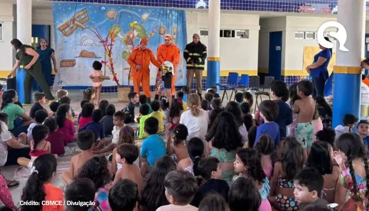 Corpo de Bombeiros realiza campanha “Criança Segura” em Itapipoca