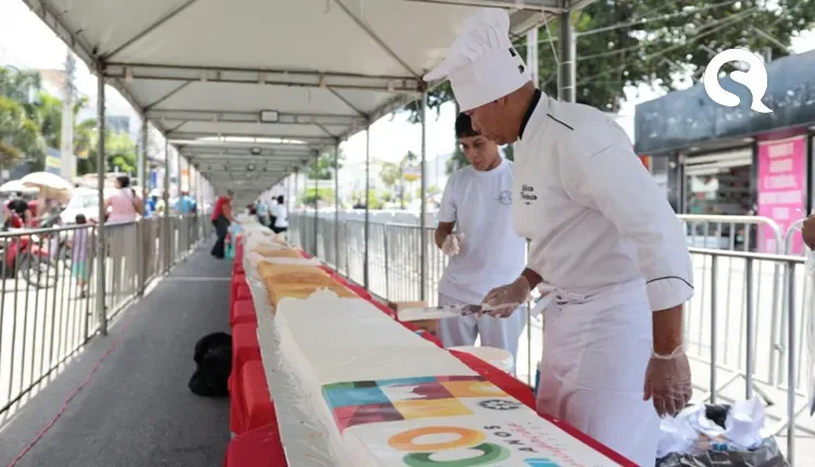 Itapipoca comemora aniversário de emancipação com bolo de 200 metros