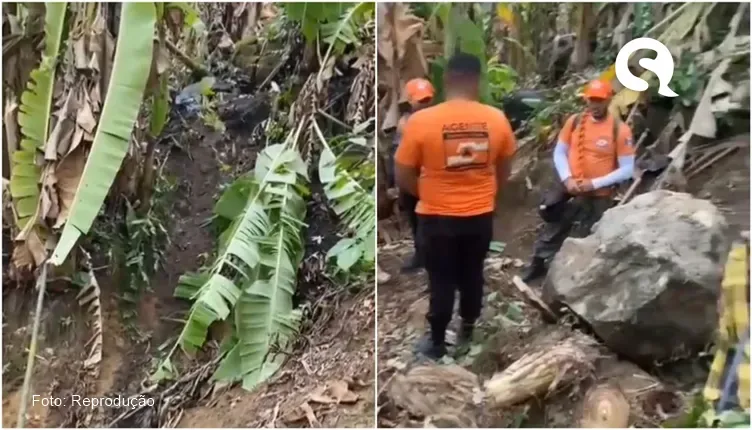 Rocha de três toneladas desliza e mata agricultor no município de Uruburetama