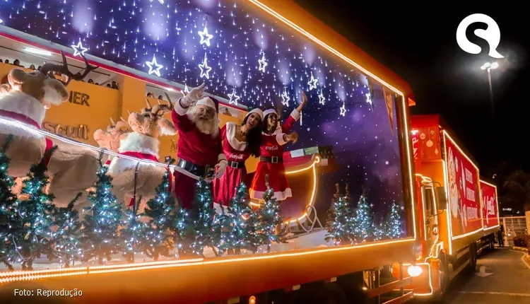 Com cinco caminhões iluminados, Caravana de Natal da Coca-Cola irá percorrer Sobral e outras quatro cidades do Ceará; confira!