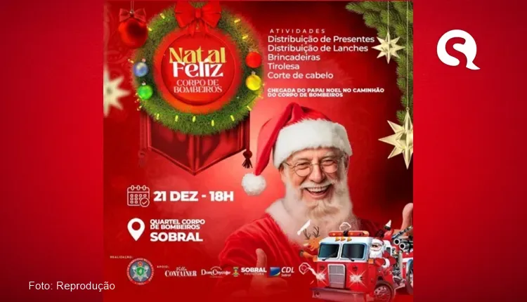 CDL Sobral segue HOJE com programação especial de Natal