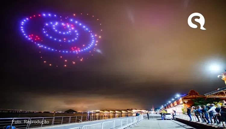 Réveillon de Fortaleza não terá fogos, mas show de luzes com drones