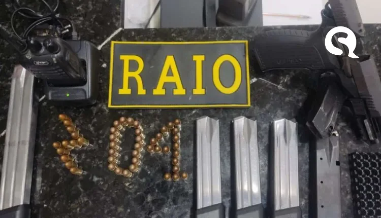 PM apreende arma de uso restrito e munições em Sobral