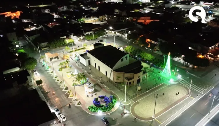 Natal de Luz em Varjota: Cidade se prepara para a chegada do Papai Noel nesta sexta (15)