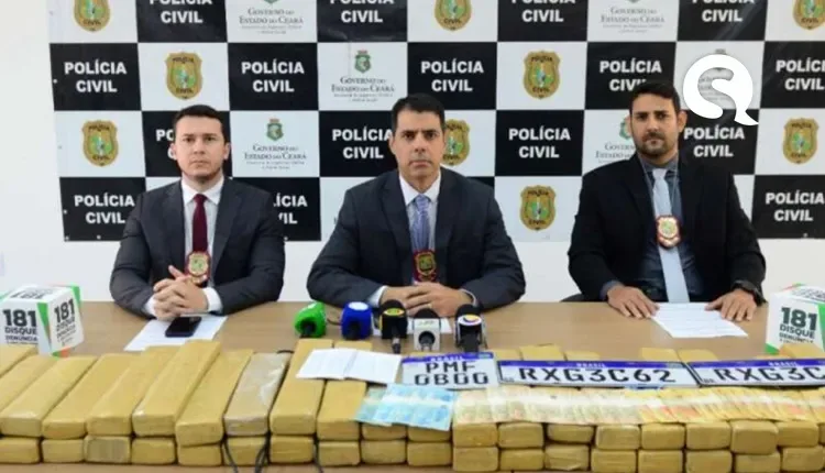 Homem preso com 105 kg de drogas é apontado como chefe de facção em Acaraú