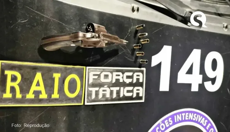 PMCE apreende arma de fogo após intervenção na cidade de Forquilha