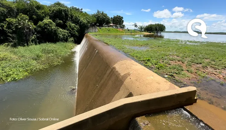 Quadra chuvosa: sobe para sete o número de açudes sangrando no Ceará