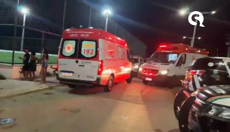 Duas pessoas são baleadas na areninha do bairro Cohab 2, próximo ao parque Boa Vista, em Sobral