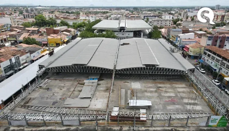 Pavimento superior do Mercado Central de Sobral reabre as portas dia 15 de fevereiro