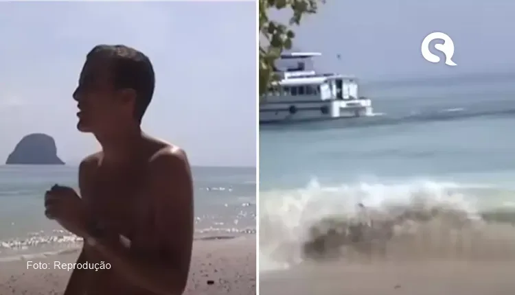 Homem flagrou as primeiras ondas do tsunami da Tailândia em 2004 que deixou mais de 200 mil pessoas mortas