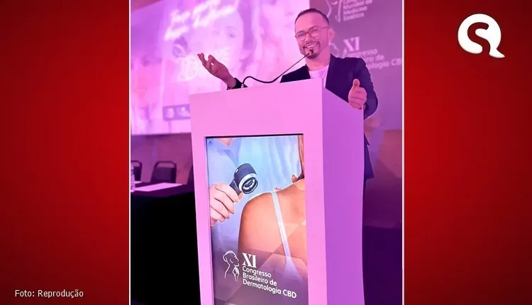 Médico sobralense Carlos Gilson é destaque em Congresso Nacional de Dermatologia