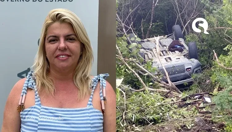 Vice-prefeita de Varjota sofre acidente de carro à caminho de Fortaleza
