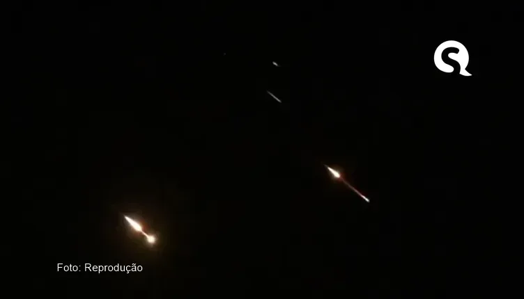 Israel intercepta alguns drones do Irã e dispara sirenes nas principais cidades