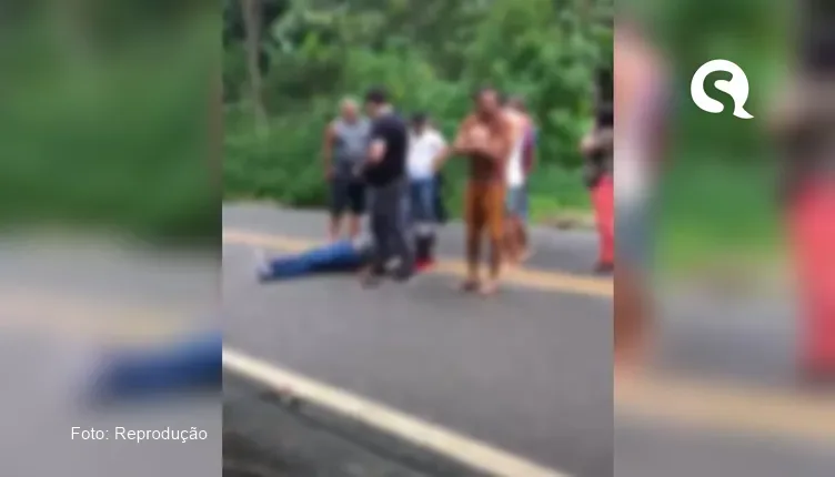 Motorista fura bloqueio e atropela homem que já havia sido atropelado na Serra da Meruoca
