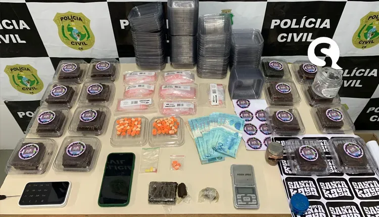 Polícia Civil prende em flagrante suspeito de vender brownies contendo maconha na cidade de Sobral
