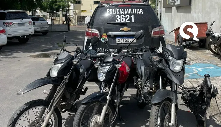 Polícia prende suspeito de receptação e apreende motos com queixa de roubo em Sobral