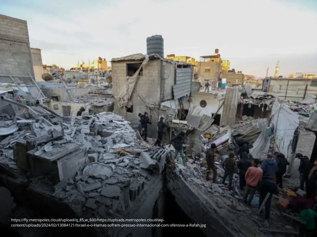 Insegurança de palestinos cresce após operação de Israel em Rafah