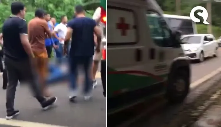 Meruoca | Policial que atropelou motociclista socorrido em pista é investigado por tentativa de homicídio