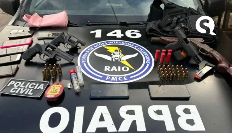 Operações da Polícia na Região Norte resultam em nove prisões e na apreensão de sete armas de fogo