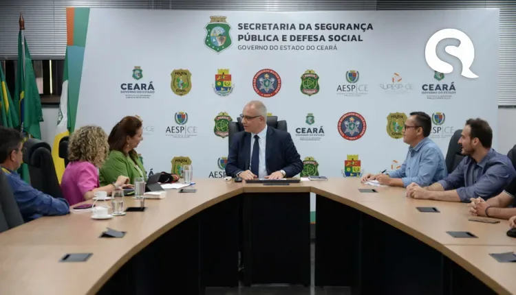 Secretário da SSPDS se reúne com vice-prefeita e secretária de segurança de Sobral