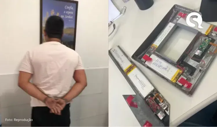 Homem é preso após ser flagrado instalando ‘chupa-cabra’ em agência bancária em Quixadá