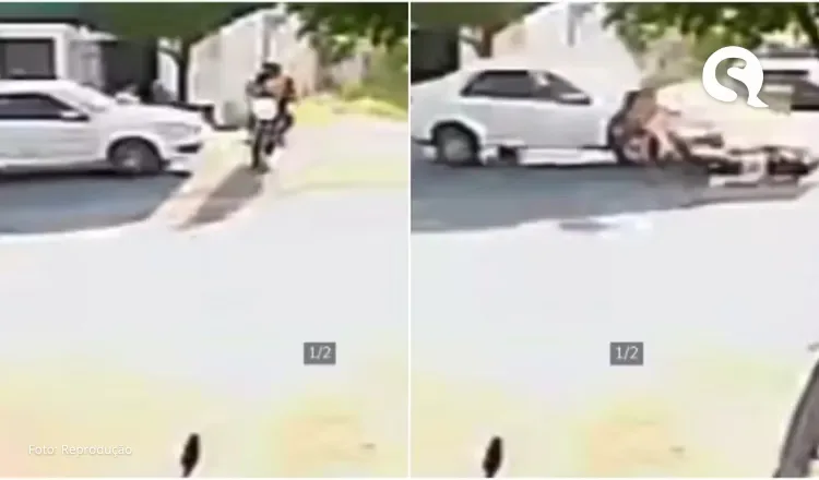 Motociclista sem habilitação é atropelado ao tentar fugir da polícia rodoviária