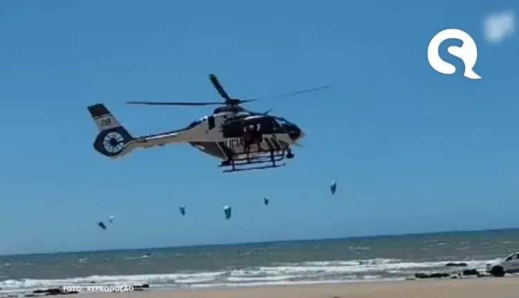 Sobralense  desaparece no mar após salvar o filho de afogamento em praia no Ceará