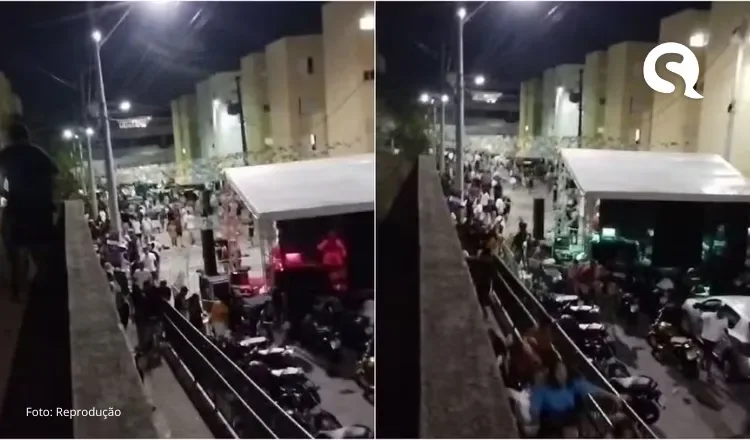 Tiroteio intenso assusta moradores durante festa em conjunto habitacional