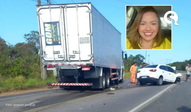 Dentista morre em colisão entre carro e caminhão