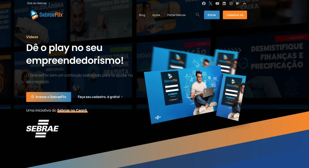 Desenvolva a gestão do seu negócio através de jornadas temáticas que otimizam o seu aprendizado.