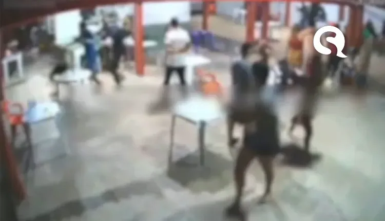 Câmera flagra assalto a bar em Guaraciaba do Norte, no interior do Ceará