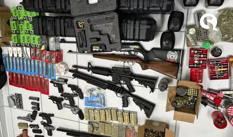 Quatro CACs são presos por suspeita de fornecerem armas para criminosos no Ceará