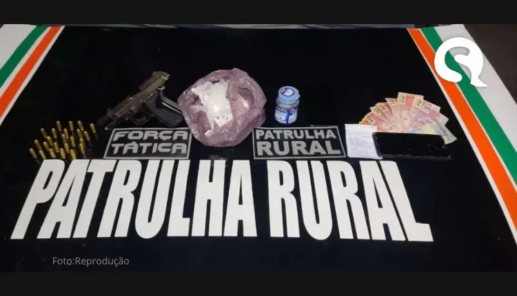 Polícia Militar prende dupla suspeita de tráfico de drogas em Miraíma