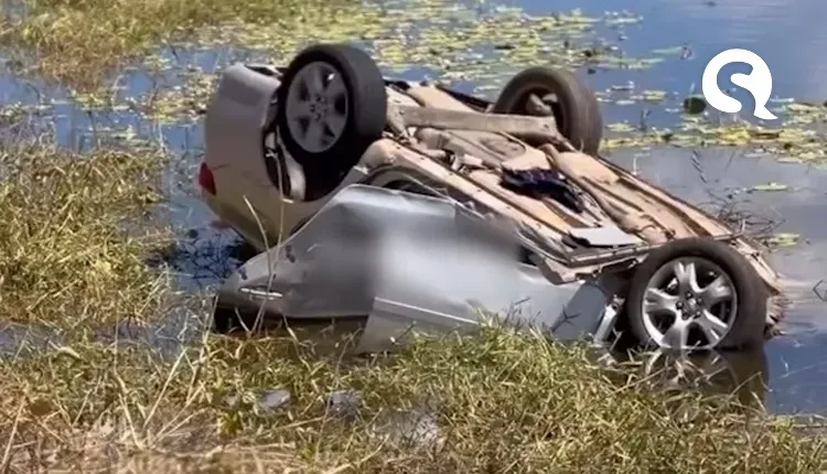 Motorista morre ao perder controle do carro e cair em açude na Serra da Ibiapaba