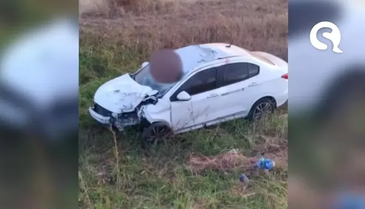Motociclista morre em colisão frontal entre moto e táxi em Sobral