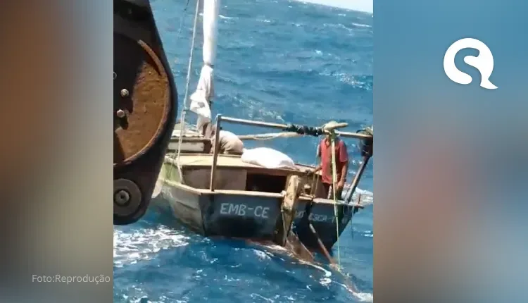 Pescadores localizam barco-pirata e recuperam crustáceos furtados em Itarema