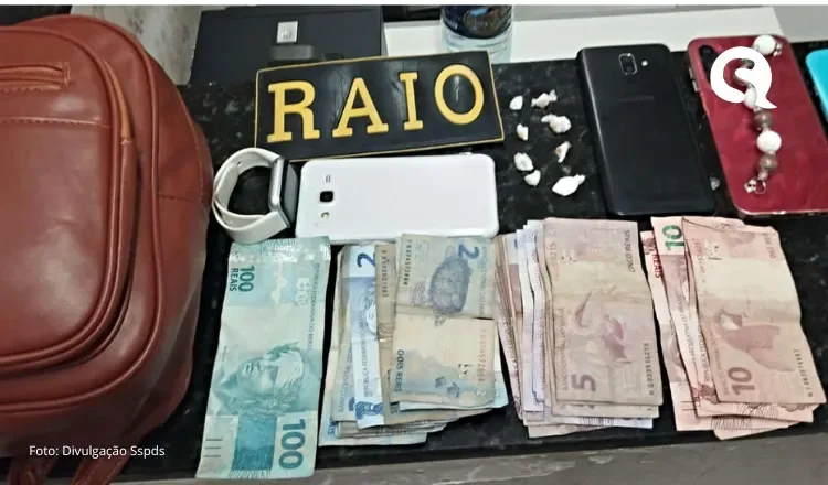 Em ações distintas, PMCE prende suspeita de tráfico e apreende adolescente por roubo de veículo em Sobral