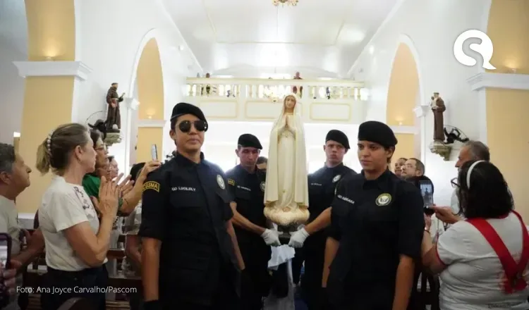 Santa Quitéria recebe imagem peregrina de Nossa Senhora de Fátima, direto de Portugal