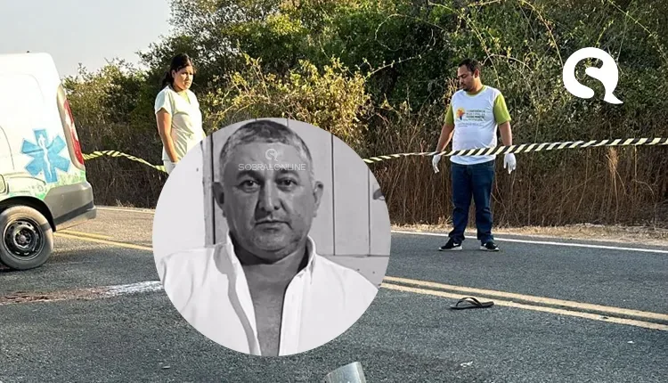 Acidente de moto em Martinópole resulta na morte de homem de 50 anos