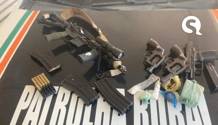 Trio armado troca tiros com policiais e suspeito é morto em Itapipoca